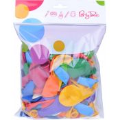 Balon gumowy Arpex dekoracyjny 100 sztuk mix 250mm (BLR110)