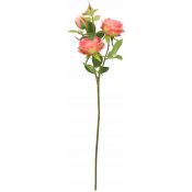 Kwiaty róża 3 szt. 67cm czerwona Home And Garden (6768)