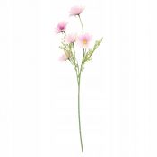 Kwiaty kosmos silikonowy 50 cm różowy Home And Garden (3222)