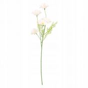 Kwiaty kosmos silikonowy 50 cm biała Home And Garden (3239)