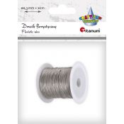 Drucik Titanum Craft-Fun Series florystyczny kolor: srebrny 20 m 1 szt (24BR0201-5)