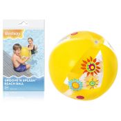 Piłka plażowa Best Way żółta PVC PCW śr. 510mm (21416)
