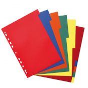 Przekładka numeryczna Herlitz A4 mix 10k 1-10 [mm:] 230x297 (100810262)