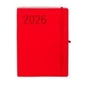 Kalendarz książkowy (terminarz) 2026 IMPRESJA TDW B5 Antra (czerwony)