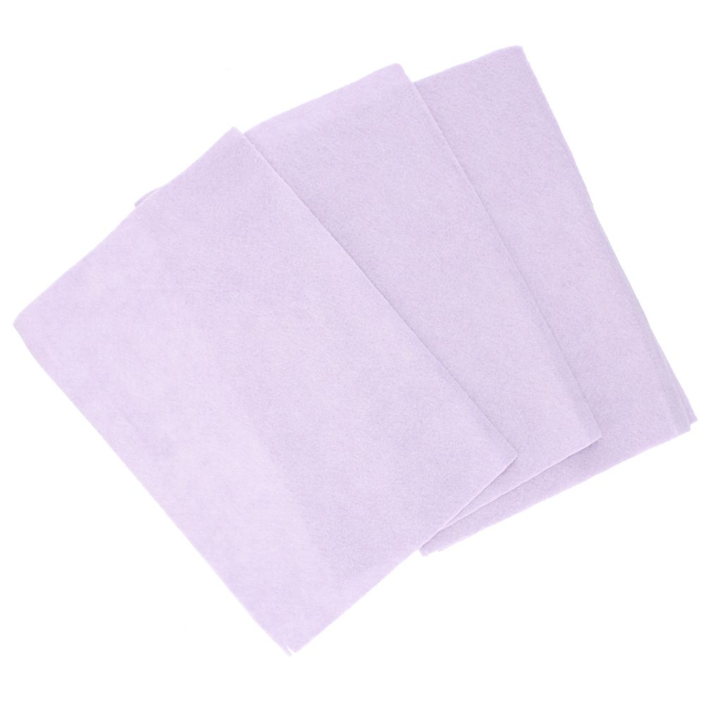 Ozdoba filcowa Craft with Fun 20x30x5szt fiolet 20x30 (439306)