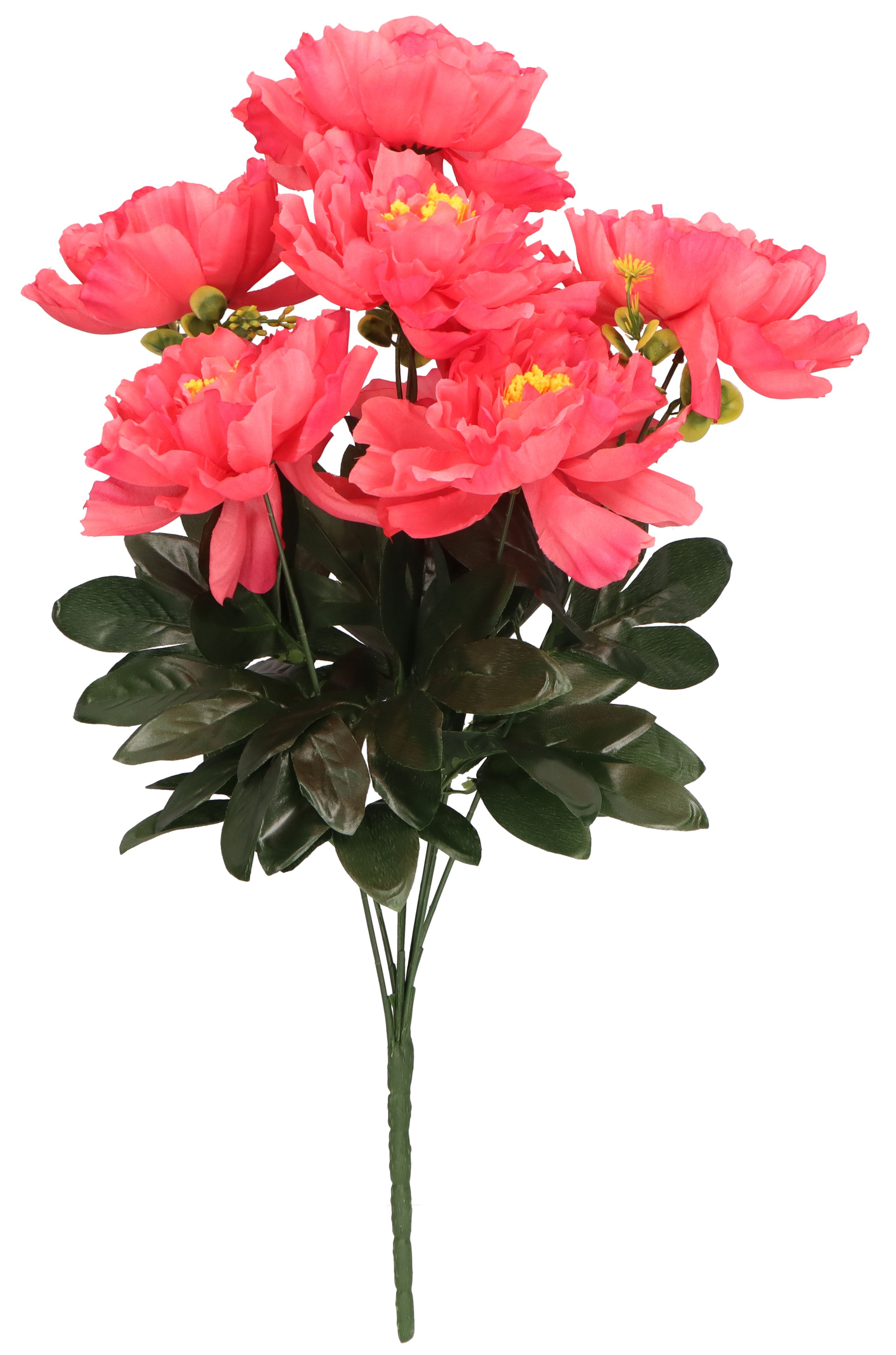 Kwiaty bukiet piwoni 58cm mix Home And Garden (5404)